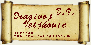 Dragivoj Veljković vizit kartica